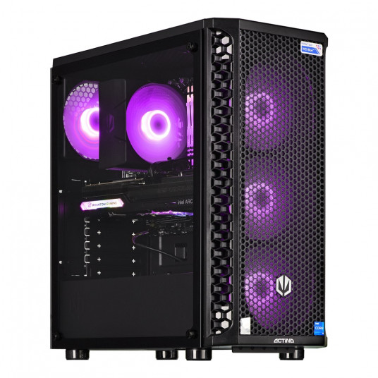 Actina 5901443334026 PC AMD Ryzen™ 5 5600 32 GB DDR4-SDRAM 1 TB SSD AMD Radeon RX 6700 XT „Midi Tower“ Juoda