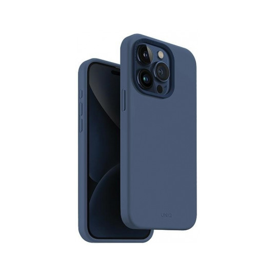 "Lino Hue Magclick Charging iPhone 15 Pro" Navy Blue