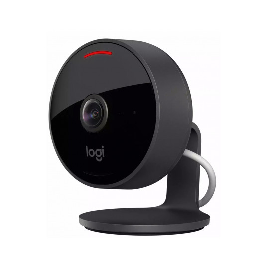 Logitech Cricle View tinklo kamera vidaus lauko judesio detektorius 1920x1080 Wi-Fi garsiakalbis juodas