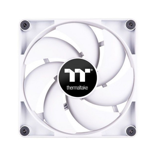140mm Thermaltake CT140 PC Cooling Fan White 500-1500rpm - 2Pack