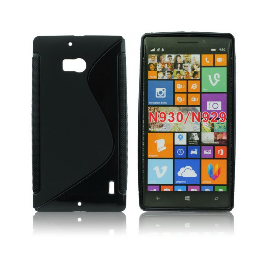 "Back Case S-Line Nokia 930 Lumia" Black