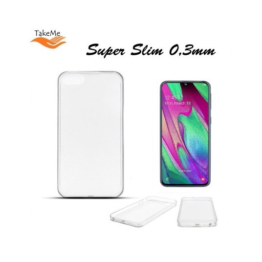 "Ultra Slim Back Case Galaxy A40" Transparent