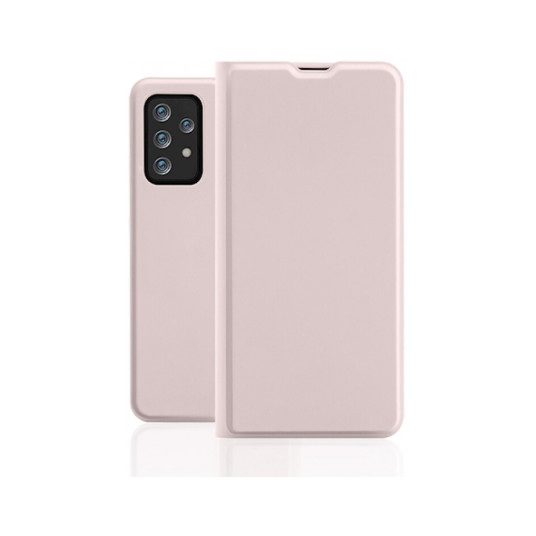 "Smart Soft Book Wallet Galaxy A13 5G/A04S" Light Pink