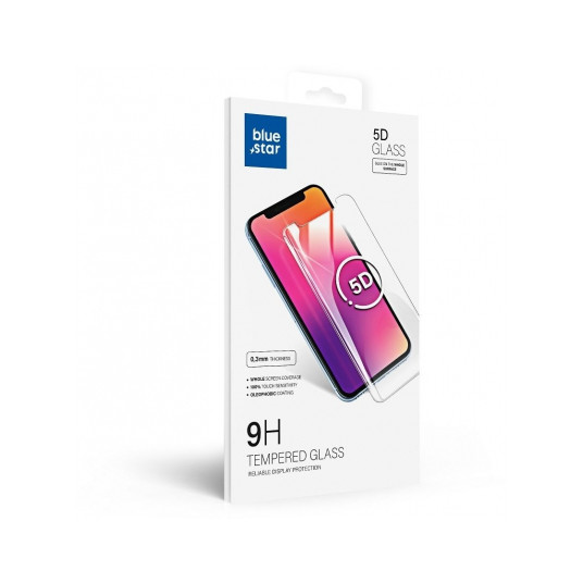 "5D Full Screen Protector Galaxy S22 Ultra" Black