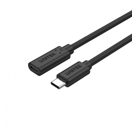 UNITEK C14086BK USB kabelis 0,5 m USB 3.2 Gen 2 (3.1 Gen 2) USB C Juoda