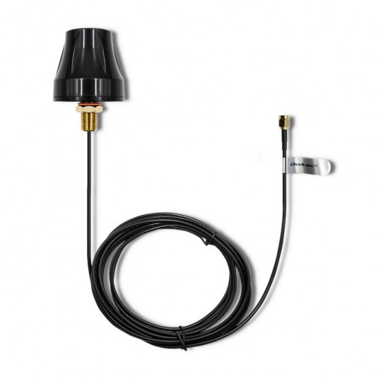 Qoltec 57037 4G LTE daugiakryptė antena DUAL | 5dBi | Lauke