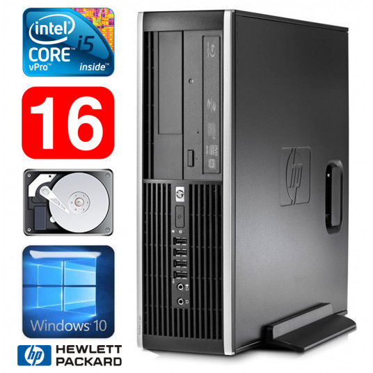  HP 8100 Elite SFF i5-650 16GB 250GB DVD WIN10 