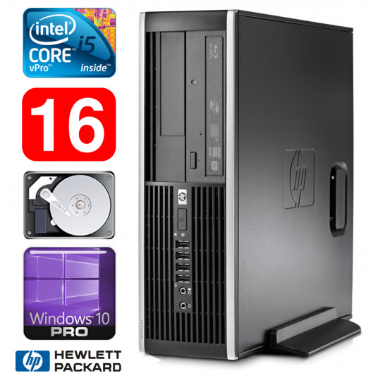  HP 8100 Elite SFF i5-650 16GB 250GB DVD WIN10Pro 