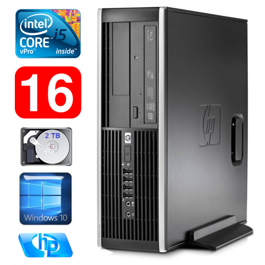  HP 8100 Elite SFF i5-650 16GB 2TB DVD WIN10 