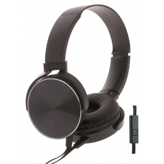 Rebeltec MONTANA BLACK INAUDIBLE HEADPHONES (mikrofonas)