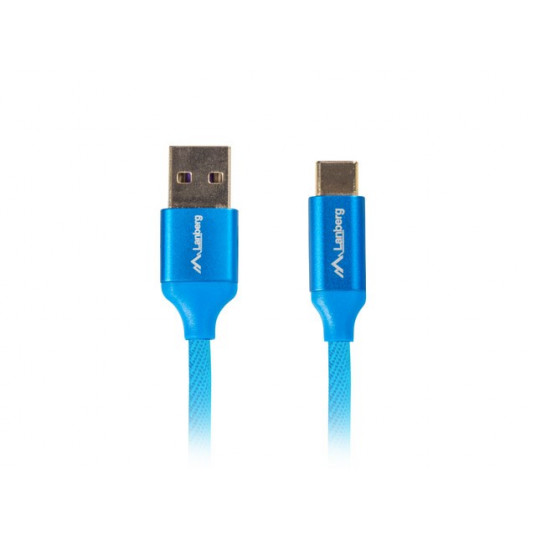 Lanberg CA-USBO-22CU-0005-BL USB kabelis 0,5 m USB 2.0 USB A USB C Mėlyna