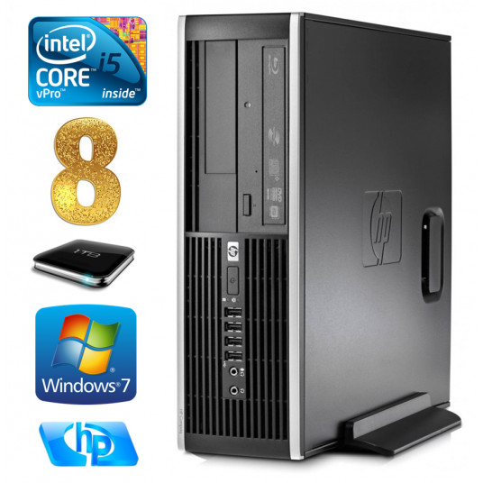  HP 8100 Elite SFF i5-650 8GB 1TB DVD WIN7Pro 