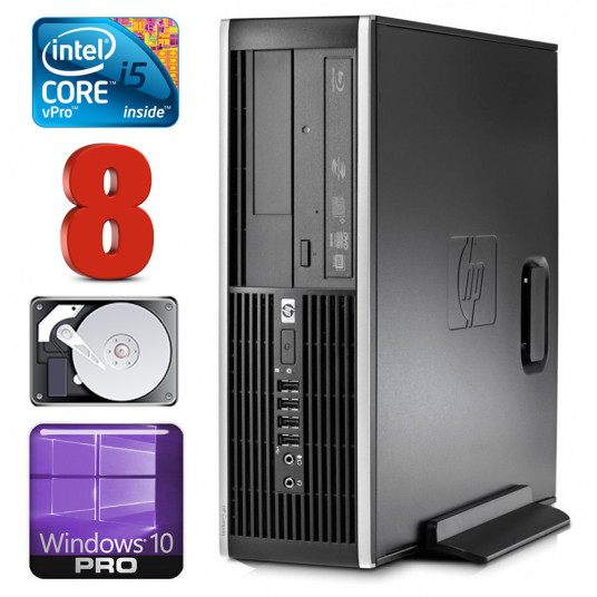  HP 8100 Elite SFF i5-650 8GB 250GB DVD WIN10Pro 