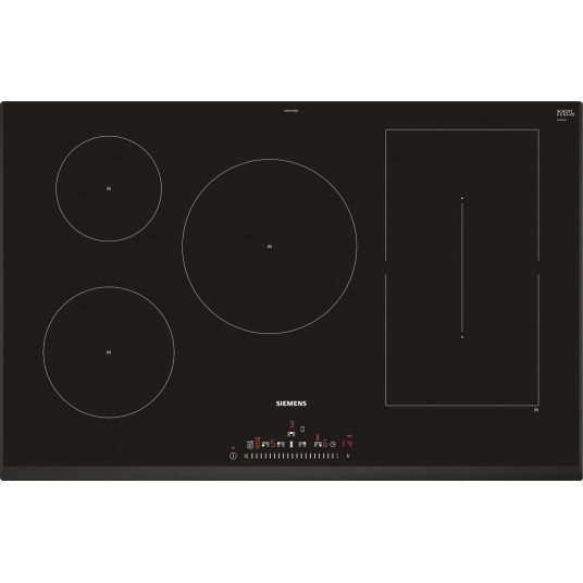 Siemens iQ500 ED851FWB5E viryklė Juoda Įmontuoti 80 cm Keraminis 5 zona(s)