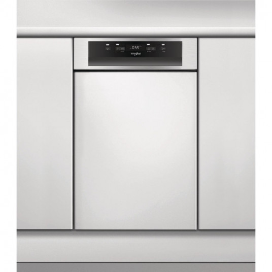 Whirlpool WSBC 3M17 X indaplovė Pusiau įmontuotos 10 vietos