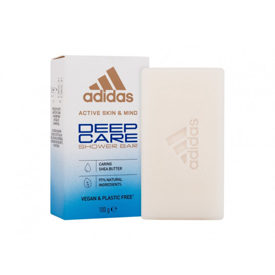 Baro muilas Adidas Deep Care Shower Bar, 100g