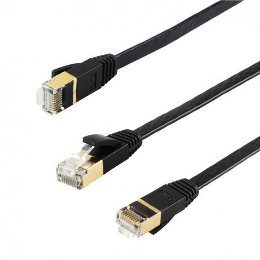 Edimax EA3-010SFA tinklo kabelis Juoda 1 m Cat7 U/FTP (STP)