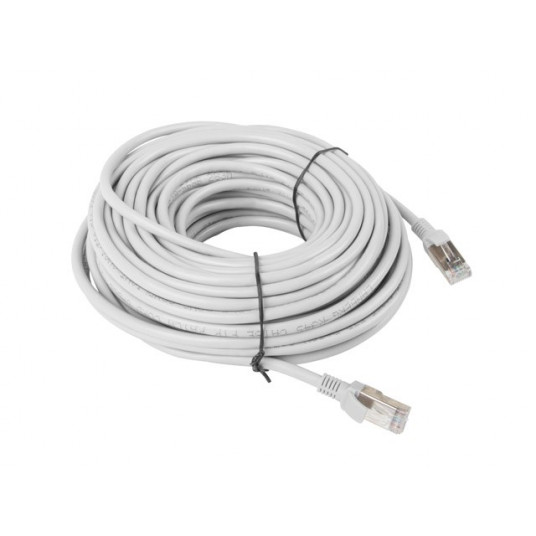 LANBERG PATCHCORD RJ45, KAT. 6, UTP, 20 M, PILKA