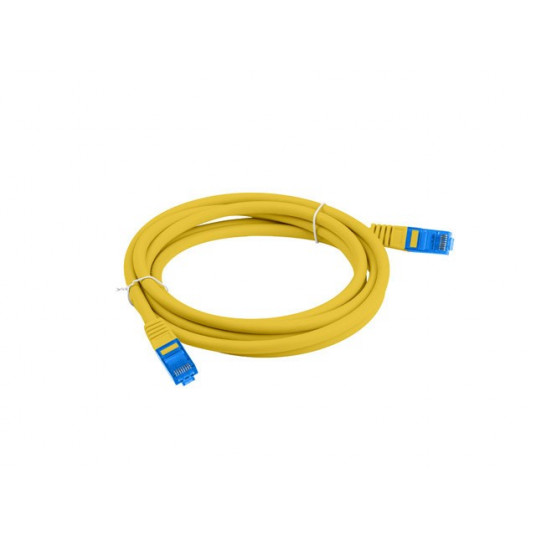 LANBERG PATCHCORD S/FTP CAT.6A 2M GELTONAS LSZH