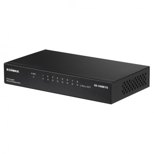 Edimax 8-Port Gigabit Desktop Switch Edimax GS-1008E V2