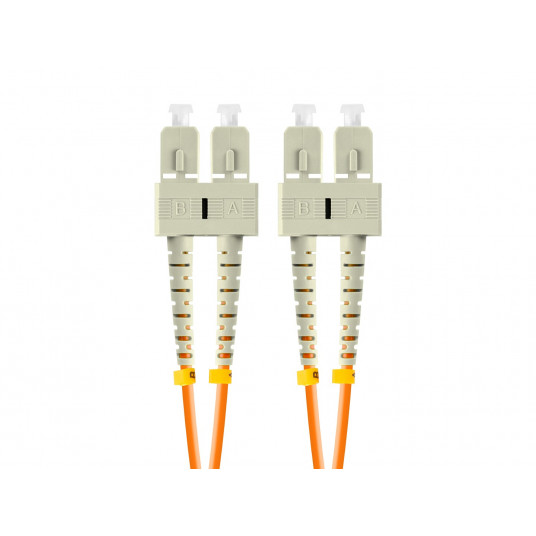 Lanberg FO-SUSU-MD21-0020-OG optinio pluošto kabelis 2 m SC/UPC OM2 Oranžinė