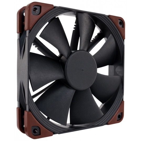 Noctua NF-F12 INDUSTRIALPPC-2000 IP67 PWM Kompiuterio korpusui Ventiliatorius 12 cm Juoda, Ruda