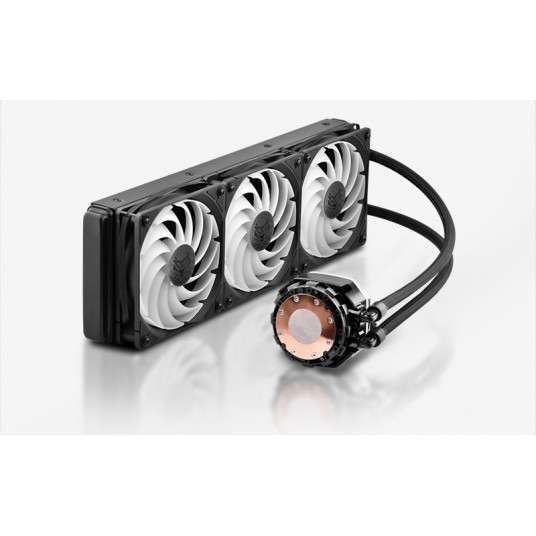 Sapphire NITRO+ S360-A AIO procesorius Skysčio aušinimo komplektas 12 cm Juoda 1 vnt