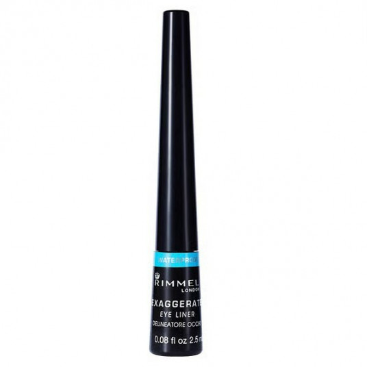 Rimmel – vandeniui atsparus akių kontūro pieštukas Exaggerate (vandeniui atsparus akių kontūro pieštukas) 2,5 ml – 003 juodas