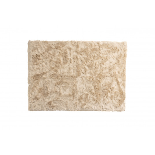 Kilimas Katy, Poliesteris/Dirbtinis kailis - 230x160cm, Beige