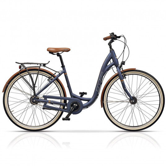 Dviratis CROSS RIVIERA 28" N8 dydis 19" (48cm) (mėlyna)