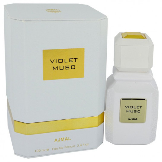  Ajmal Violet Musc EDP Spray  Unisex  100 ml for Women 