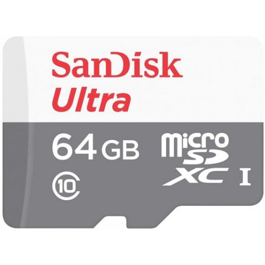 SanDisk Ultra microSD 64GB atminties kortelė