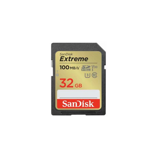 SanDisk Extreme SDHC 32GB atminties kortelė