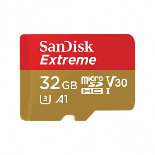 SanDisk Extreme atminties kortelė microSD 32GB