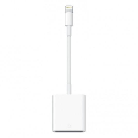 Apple Lightning->SD kortelės kameros skaitytuvas