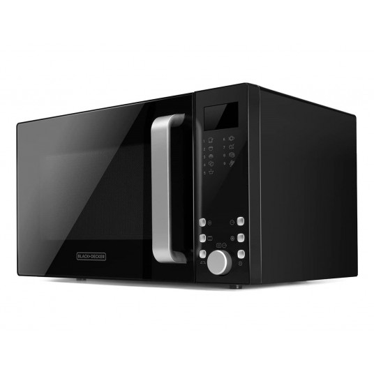 Black+Decker BXMZ900E Mikrobangų krosnelė su grotelėmis 23 L, 900 W, juoda