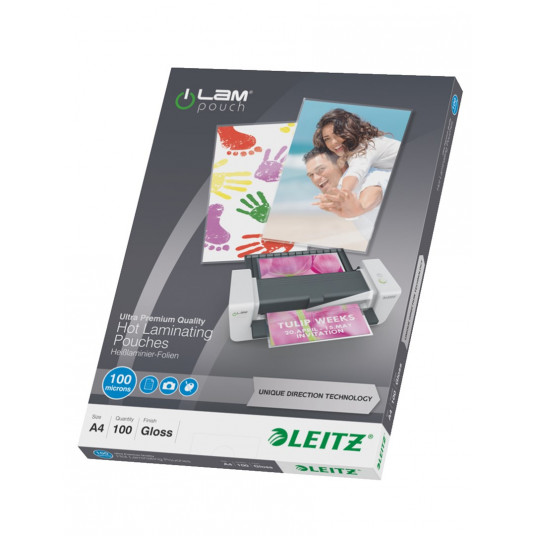 Leitz folia UDT 100MIC 100vnt
