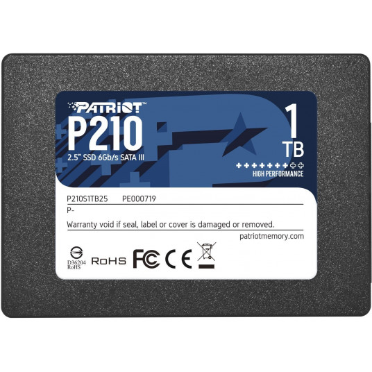 Patriot Memory P210 2,5" 1000 GB "Serial ATA III"