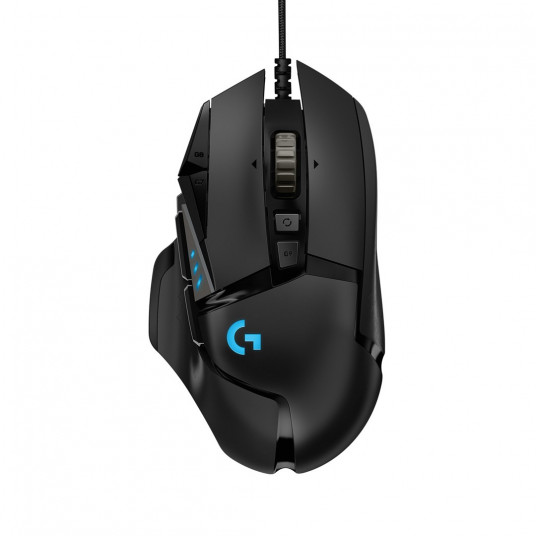 Logitech G G502 Hero kompiuterio pelė Dešinės rankos USB A tipo Optinis 25600 DPI