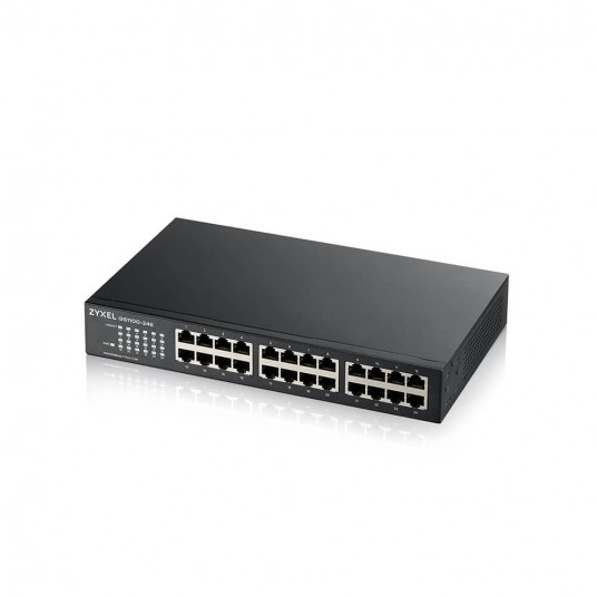Zyxel GS1100-24E Ne-valdomas Gigabit Ethernet (10/100/1000) Juoda