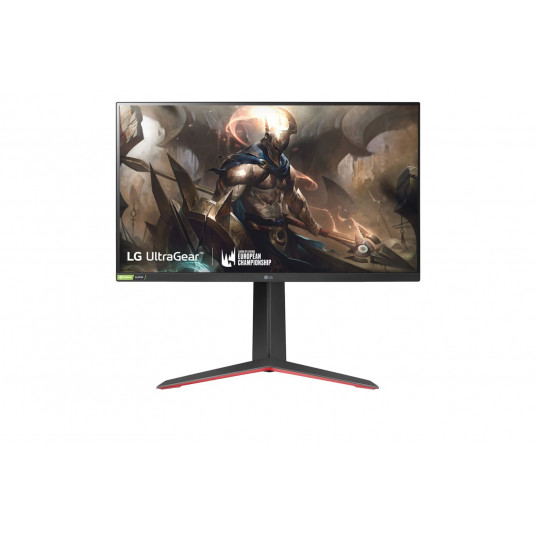 LG 27GP850P-B kompiuterio monitorius 68,6 cm (27") 2560 x 1440 pikseliai 2K LED Juoda, Raudona