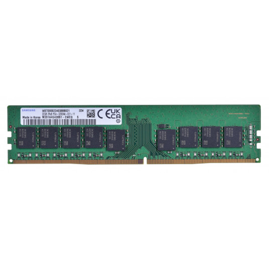 Samsung M391A4G43BB1-CWE atminties modulis 32 GB 1 x 32 GB DDR4 3200 MHz ECC