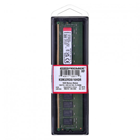 Kingston RDIMM 16GB DDR4 2Rx8 Hynix D Rambus 3200MHz PC4-25600 KSM32RD8/16HDR