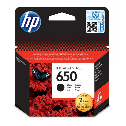 HP 650 originalus juodas 1 vnt.