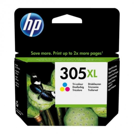 HP 305XL originali mėlyna, violetinė, geltona spalva 1 vnt.