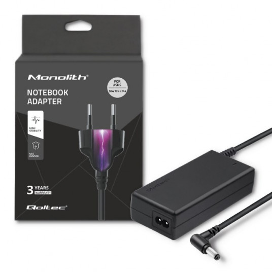 Qoltec 50071.90W maitinimo adapteris / inverteris Vidaus Juoda