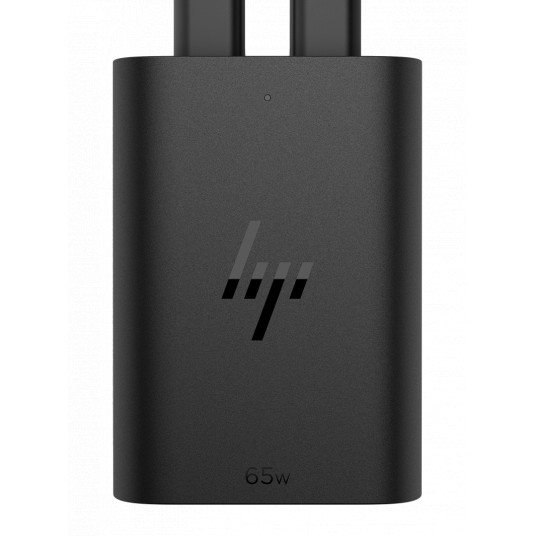 HP 65 W GaN USB-C nešiojamojo kompiuterio įkroviklis