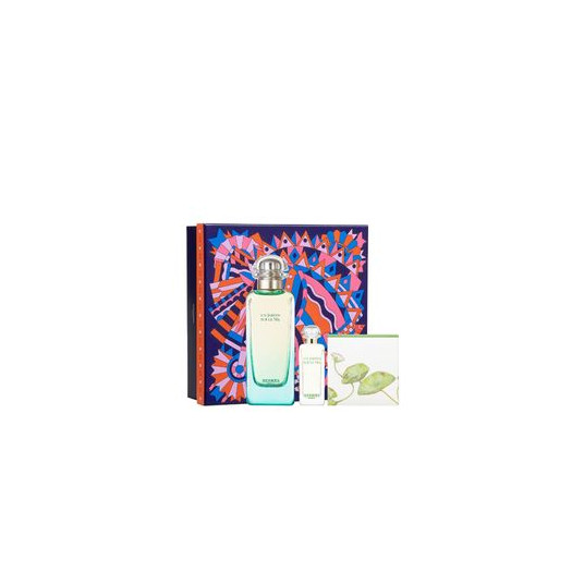  Hermès Un Jardin Sur le Nil EDT 100 ml + BL 80 ml + Soap 50 g (unisex) 