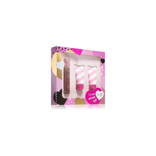 Aquolina Pink Sugar dovanų rinkinys EDT 50 ml, kūno losjonas 50 ml ir dušo želė 50 ml, 50 ml