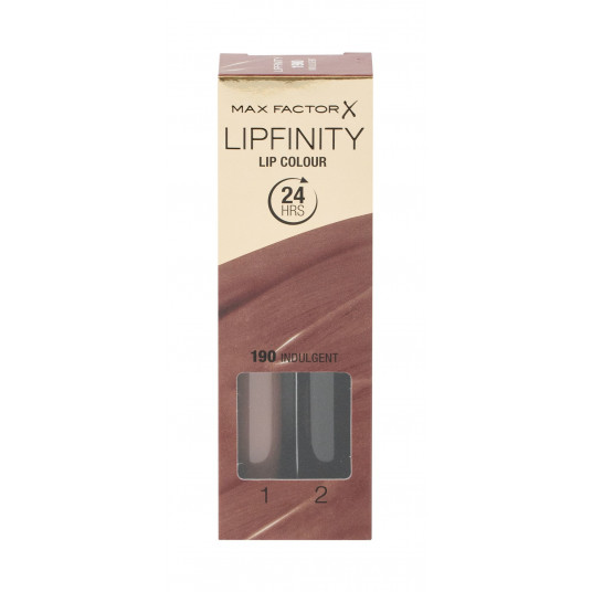 Max Factor Lipfinity lūpų dažai 190 Indulgent